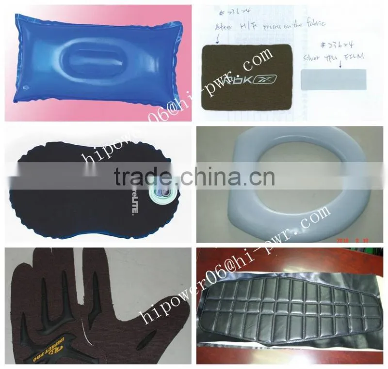 High frequency pu leather welding & embossing machine