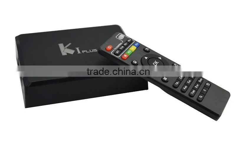 K1 Plus Amlogic S905 android 5.1 ott tv box Quad Core 64-Bit h.264 h.265 ott tv box 4k UHD