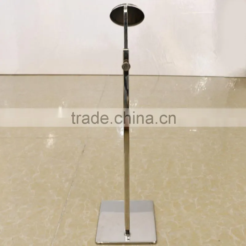 Adjustable high end metal handbag display rack/stand