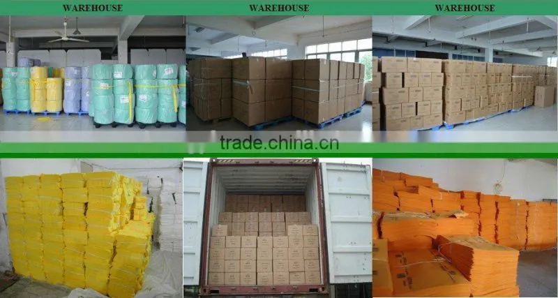 80%cotton+20%polyester Stitch bonded nonwoven cotton floor wiping rags
