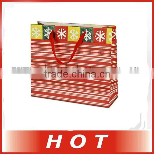 Fashionable paper packing shopping gift bag