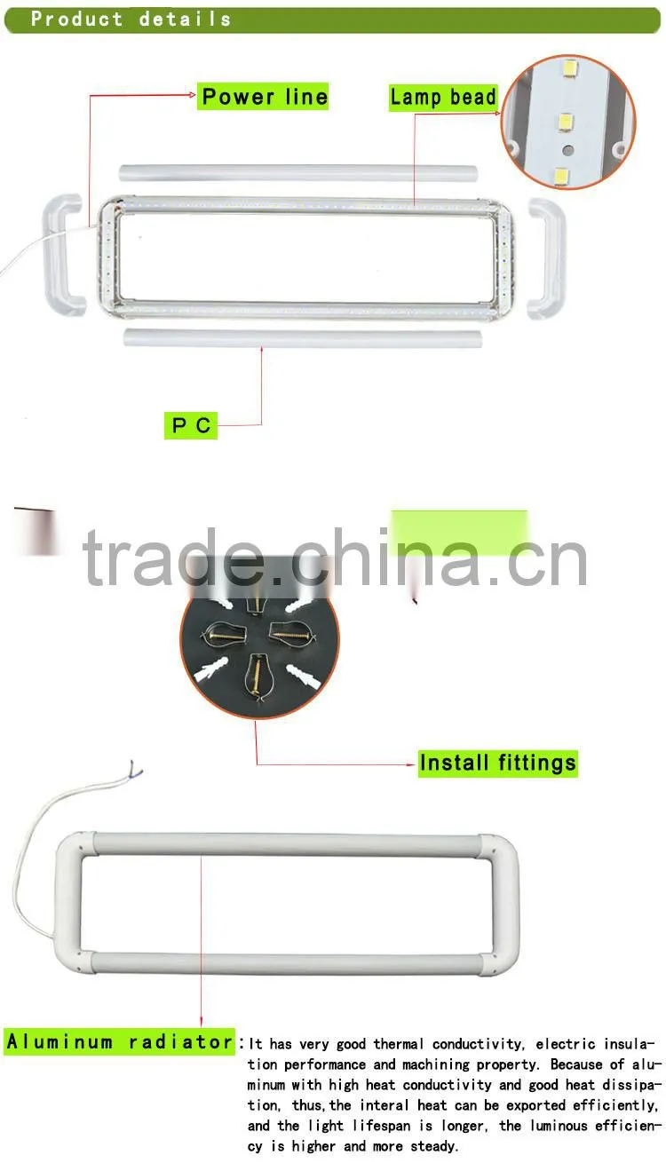 SMD2835 High Lumens price t8 led tube light led square tube