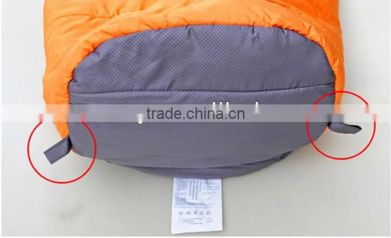Split joint ultralight outdoor camping sleep bags, easy carry sleeping bag/ 4 seasons sleeping bags