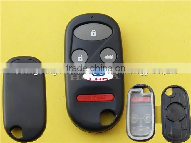 Car remote key case fob shell for Opel 3 button Corsa blank cover with light