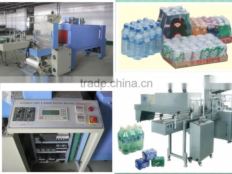 Full automatic Heat&Shrink Packing Machine for PET Cans
