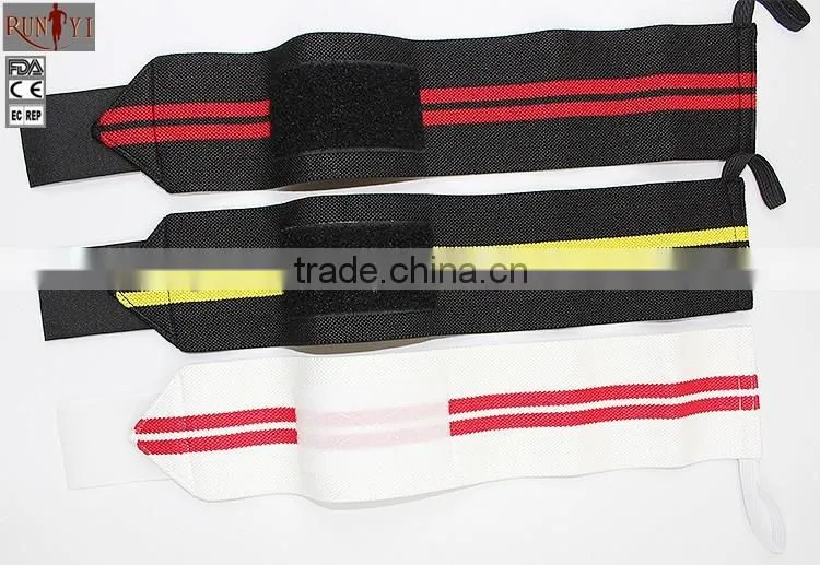 Gym Custom Crossfit Sports Cotton Wrist Wraps