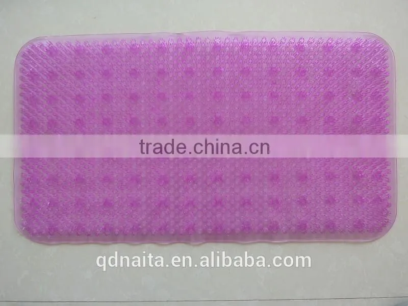colored beads pvc Bath mat