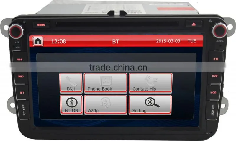 8inch vw golf 4 car multimedia dvd player