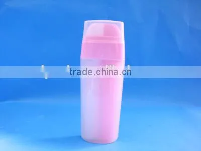 50ml matte black plastic airless bottle, plastic airless pump bottle,