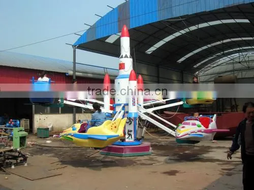 Attractive! Amusement Park Rides Mini Self-control Plane/12 cabins Self-control Plane Ride