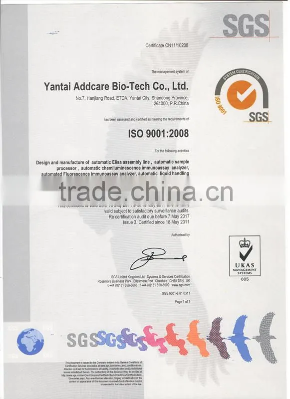 minimedical clinic elisa HIV test equipment
