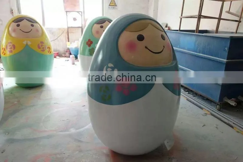 resin cartoon festival decoration sculpture