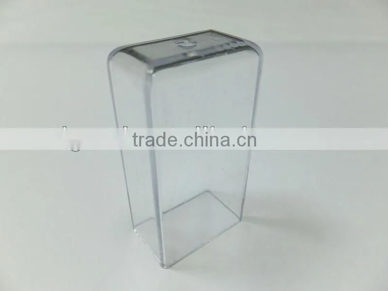 the plastic transparent packaging box