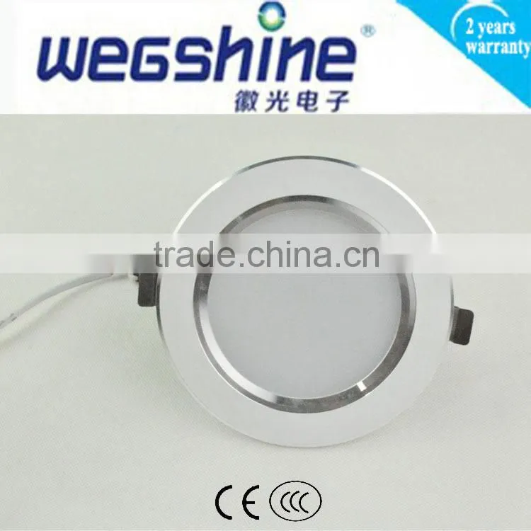 2015 new LED Downlight 650lm warm white pure white for choose