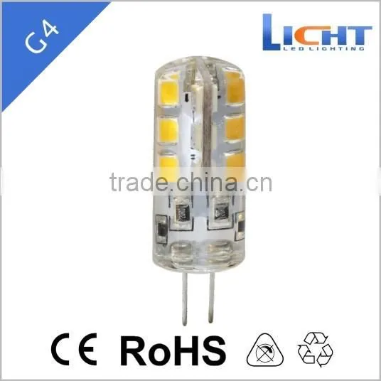 L-G4 hot sale G4 Plastic 300degree LED bulb AC/DC 12V 2.5w led licht warm 12v led light bulb