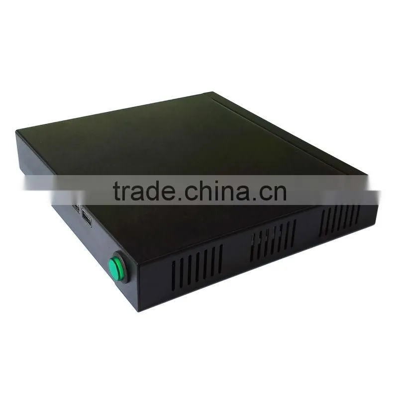 3D Game Server ITX i5 Mini Intel PC HTPC 3317u With 4G RAM 256G SSD HDMI+VGA 6*USB Dual HD WiFi Windows8/XP Pro Remote Air Mouse