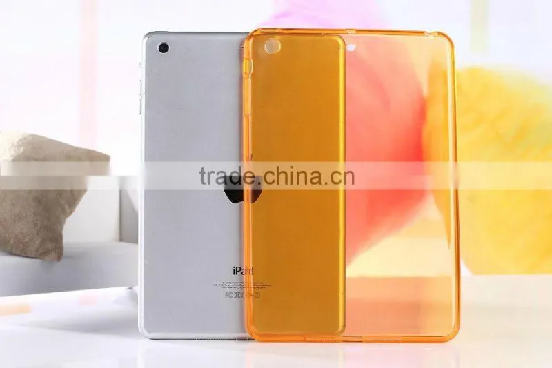 New Arrival For iPad Mini 4 Clear Gel TPU Case