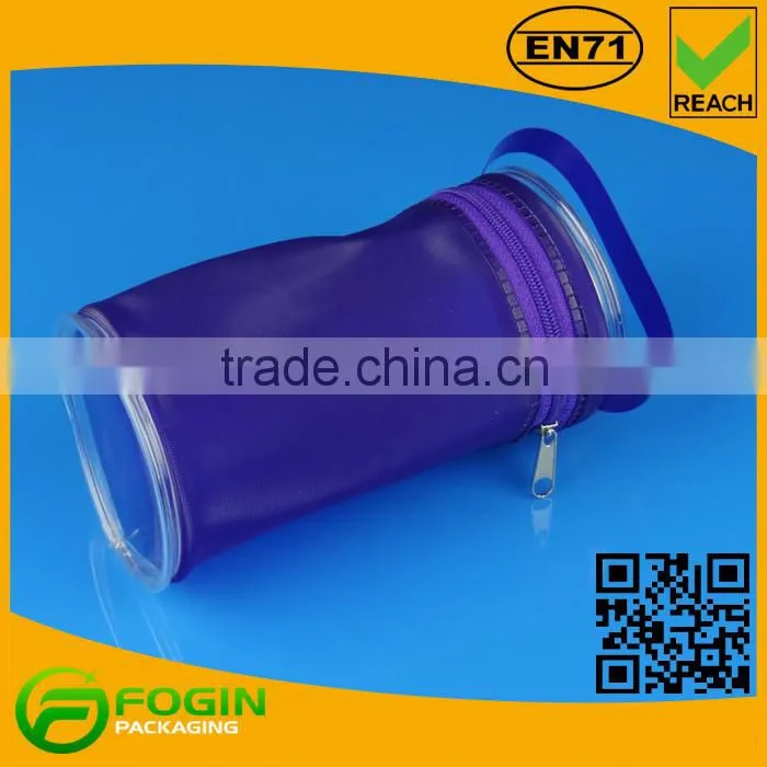 Toy/Candy/Round Transparent Plastic Zipper Bag
