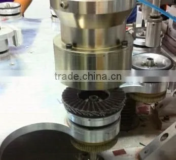 Flap wheel machinery, Abrasive flap wheel making machine