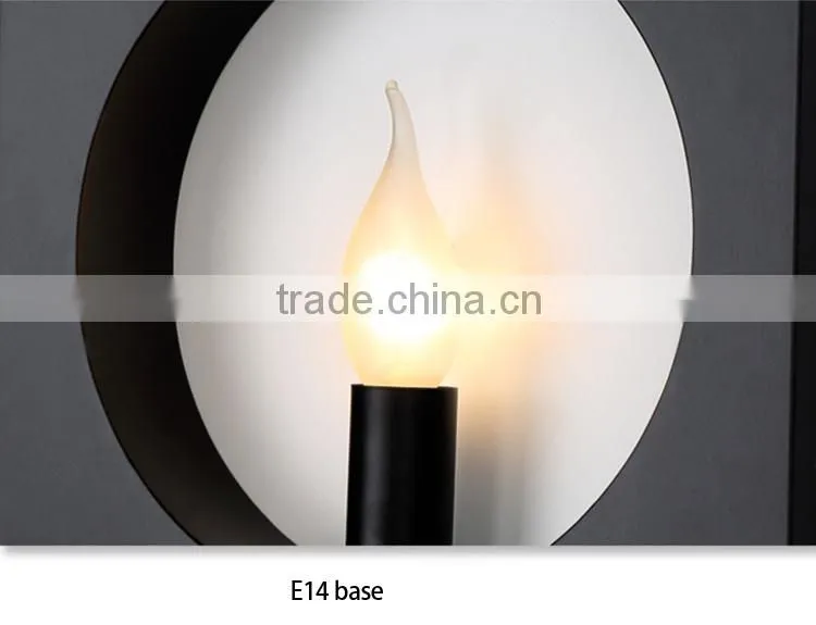 2015 New Arrival Square Wall Lights Modern Wall Lights Iron Simple Wall Lamp