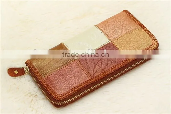 2016 Women Brand Long Wallet Genuine Leather Clutch Coin Hand Purse