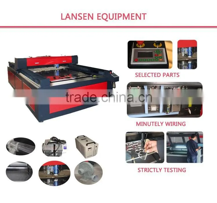 Co2 Fast Speed High laser power laser Wood cut machine with good price