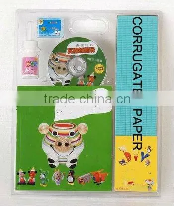 Wholesale Handmade DIY Colorful Corrugated Paper