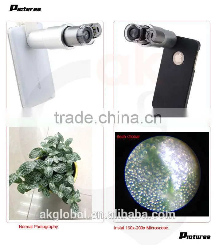 student microscope for micro science Biology Chemistry Education PCB LED microscope