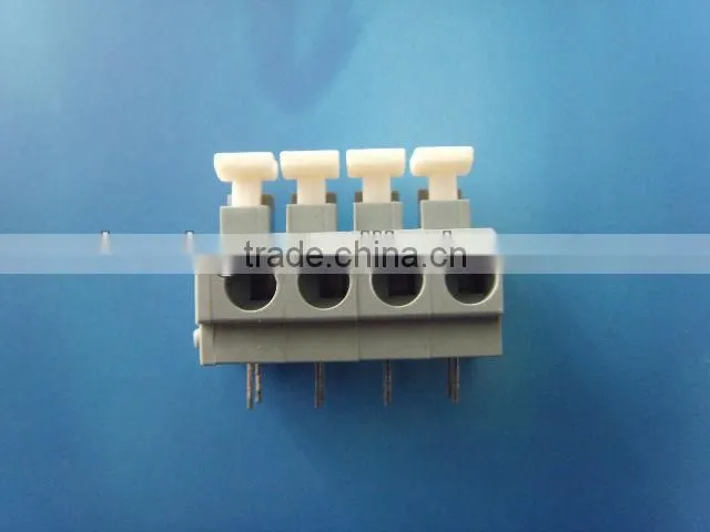 Equivalent WAGO 235 screwless -type terminal blocks for led power 2pin 5.0mm