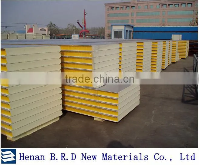 Removable light weight PU sandwich wall panel