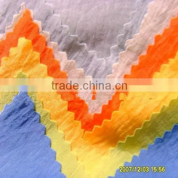 228T crinkle nylon taslon fabric