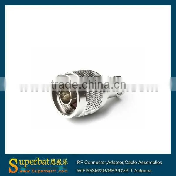 N-BNC adapter N Plug to BNC Jack straight inline coupler