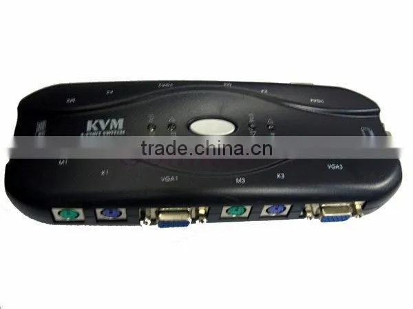 Mini Auto KVM Switch (PS/2) 4 Ports