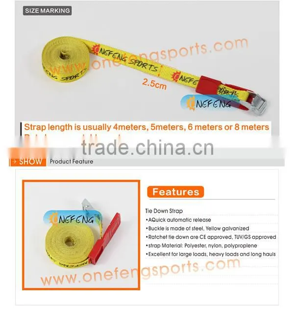 Customed Tie Down Strap