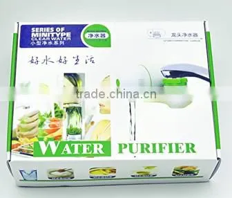 2014 the newest Activated Carbon Type and Faucet-Mounted Use faucet water filter