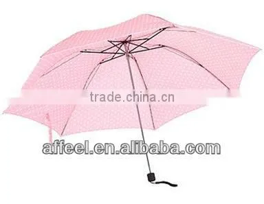 ladies polka dot bright color UV-proof umbrella