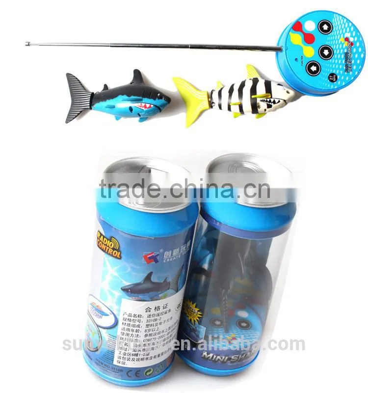 Toys For Kids ! Coke Can 3CH Mini Remote Control Shark RC Toys
