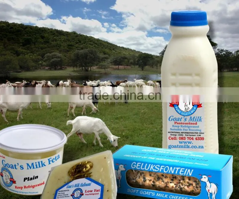 Organic Goat UHT milk 3.5% Formula and Ingredients.