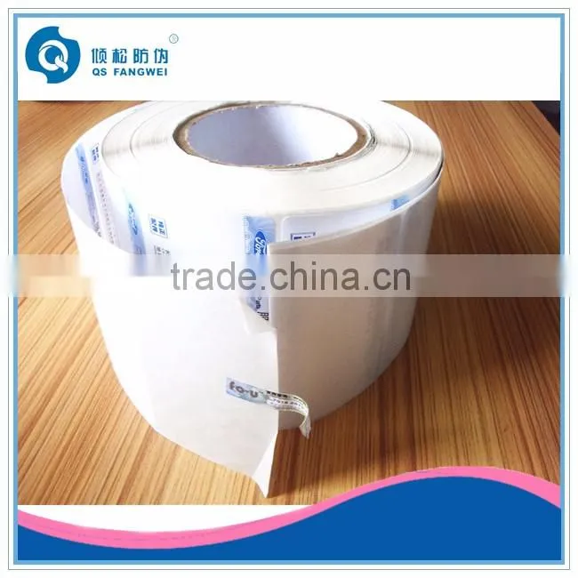 self adhesive rolled paper labels and stickers