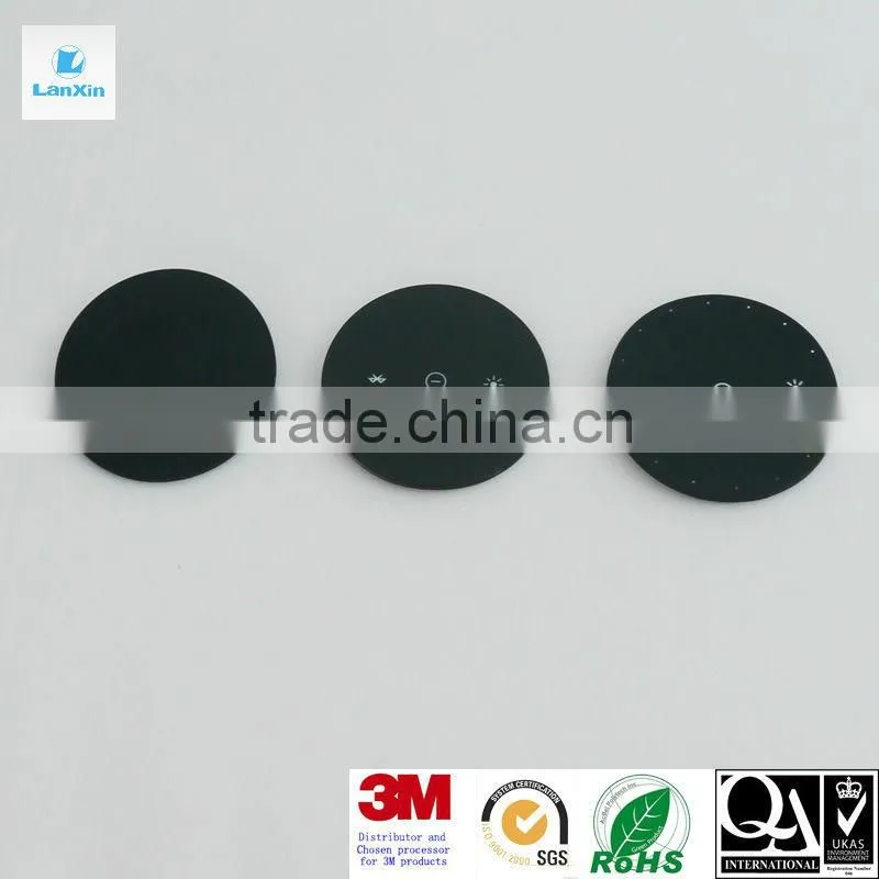 Adhesive acetate cloth sticker