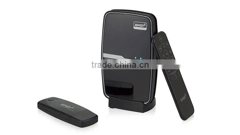 WHDI 5GHz Wireless 1080P HD HDMI AV Transmitter & Receiver Kit, With Remote Control & HDMI Switch, Maximum Transmission Distance