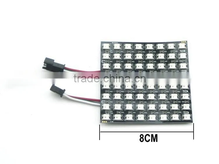 5V 5050 RGB LED Panels,8*16 Pixels scrolling text l led panel Flex Matrix Panels