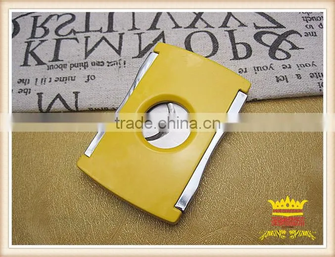 Gold cigar cutter, cigar scissors