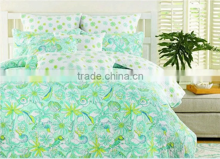 High quality microfiber bedspreads bedding set