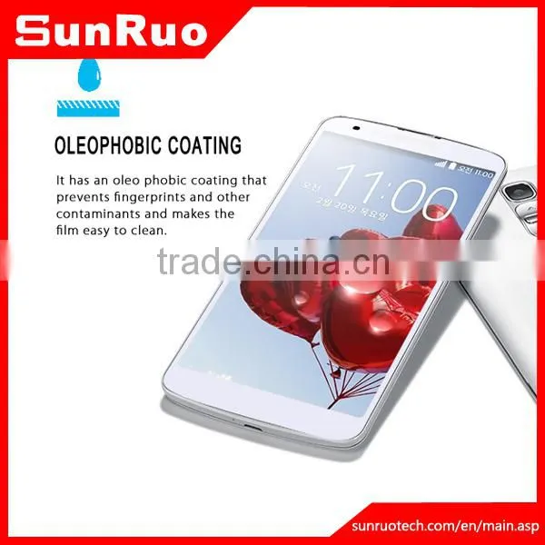 Touch screen protector film for mobile phone, for lg g2 color tempered glass screen protector
