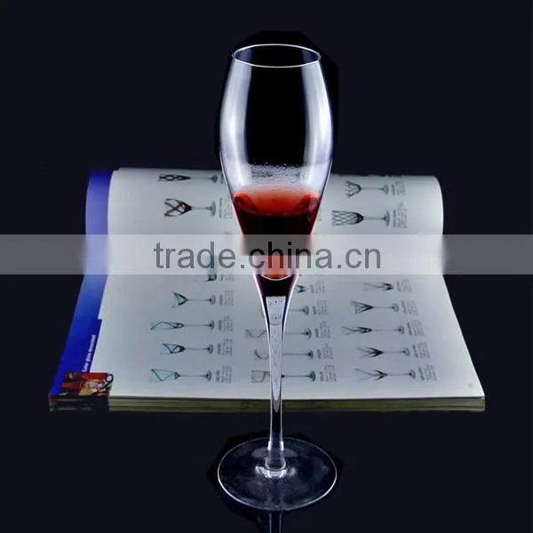 Hand blown tulip glass ,champagne glass