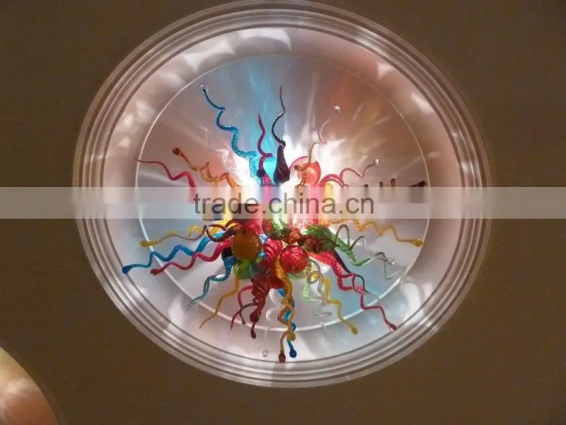 murano hand blown glass ceiling lighting