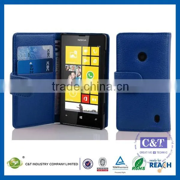 2014 collection custom for nokia lumia 520 flip case