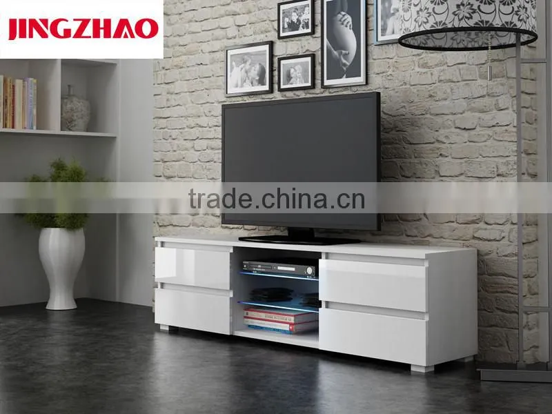 TV-2323 High Gloss TV Cabinet With Drawers
