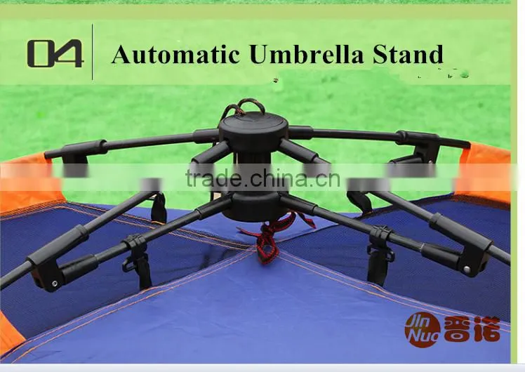 2 Person Outdoor Camping Tent with Automatic Umbrella Standing